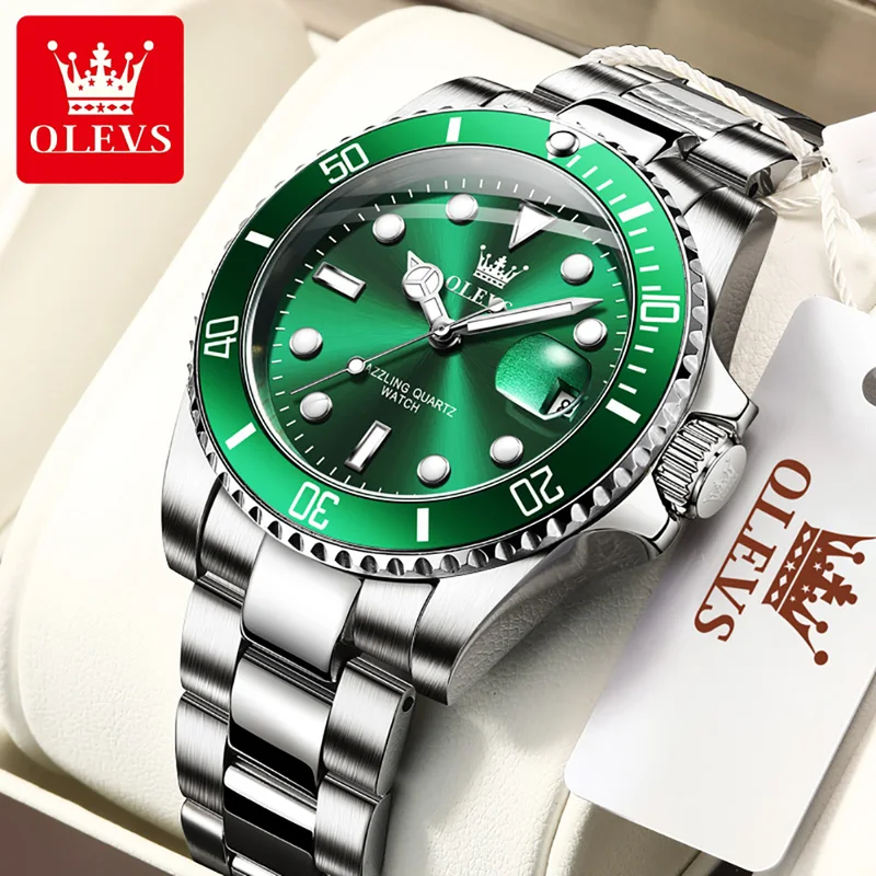 Luxury Watch Maker - OLEVS Original Quartz Watch for Men