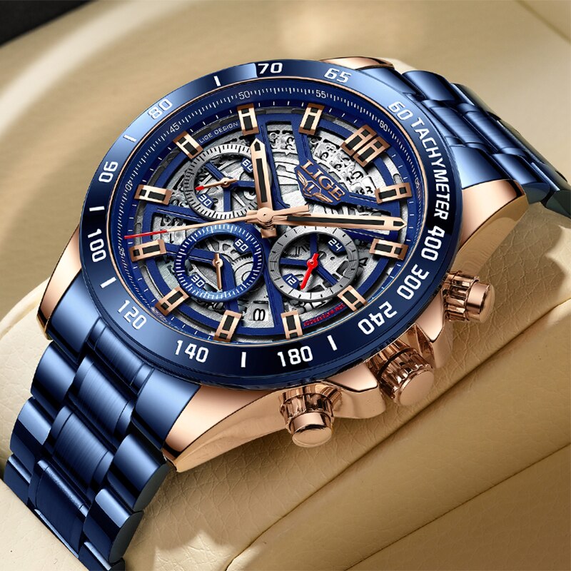 Luxury Watch Maker - LIGE 2024 New Men Watch Top