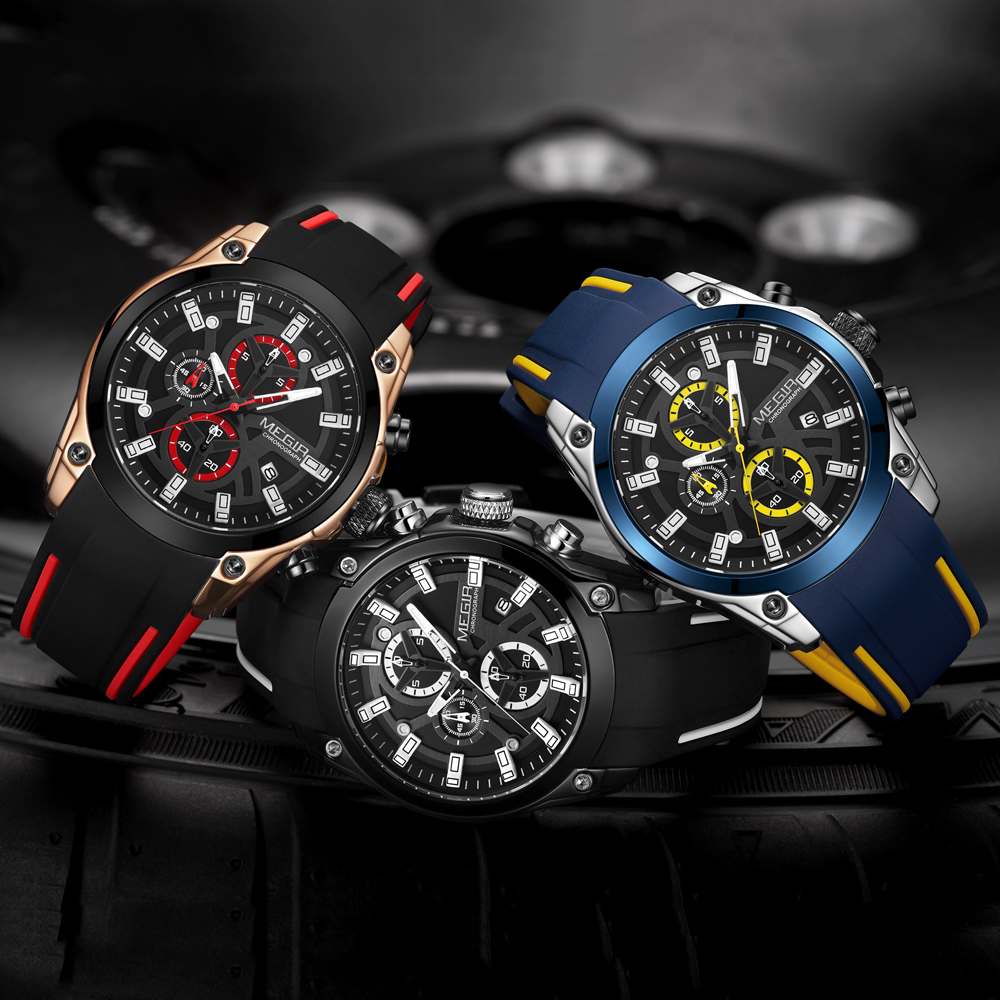 MEGIR Men's Quartz Watch Top B - Luxury Watch Maker 评论和价格