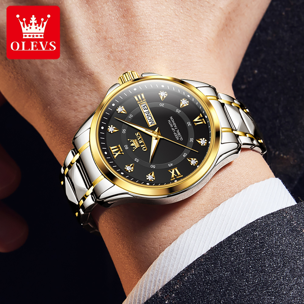 OLEVS Men's Watches Luxury Fas - Luxury Watch Top 10 评论和价格