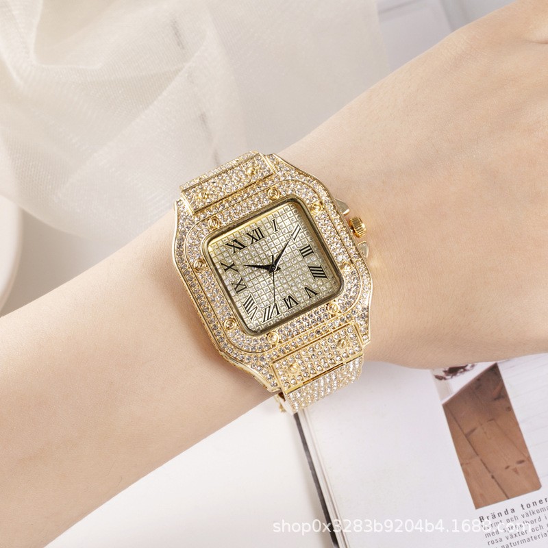 New Iced Out Women Men Watch S - Luxury Watch Iceberg 评论和价格