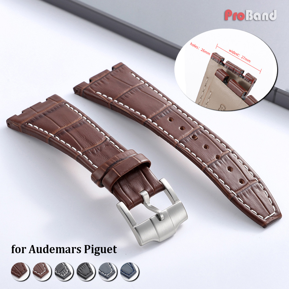26mm Premium Leather Watch Ban - Audemars Piguet Watch Royal Oak 评论和价格