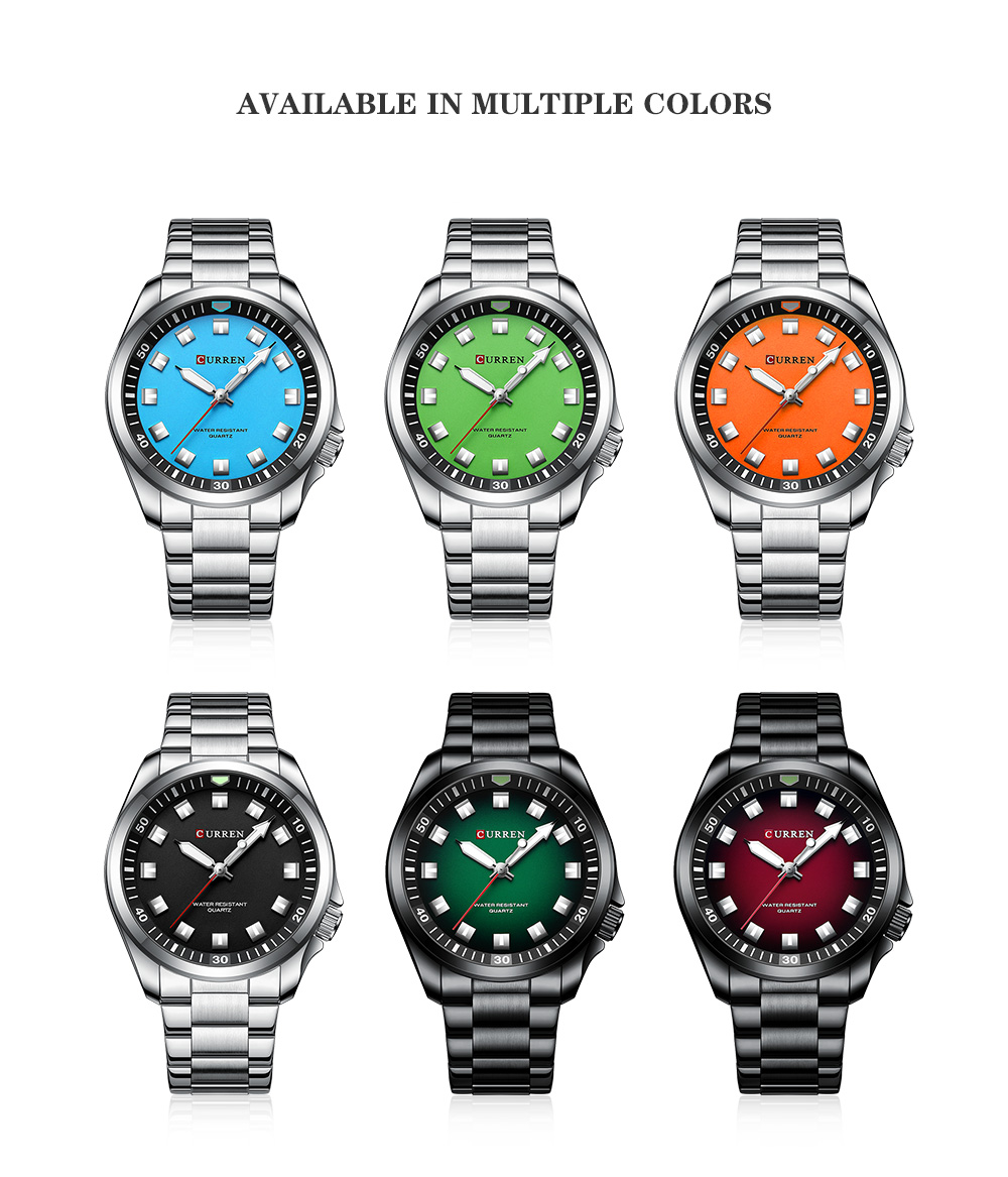 CURREN Fashion Men Watch Top B - Luxury Watch Maker 评论和价格