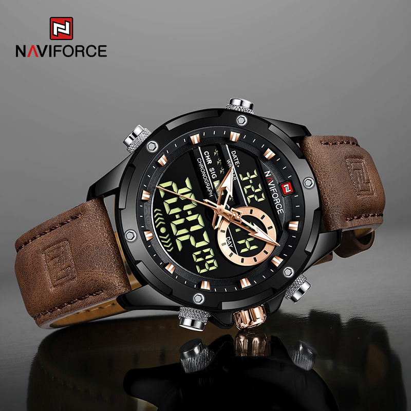 New NAVIFORCE Men Watches Quar - Luxury Watch Magazine 评论和价格