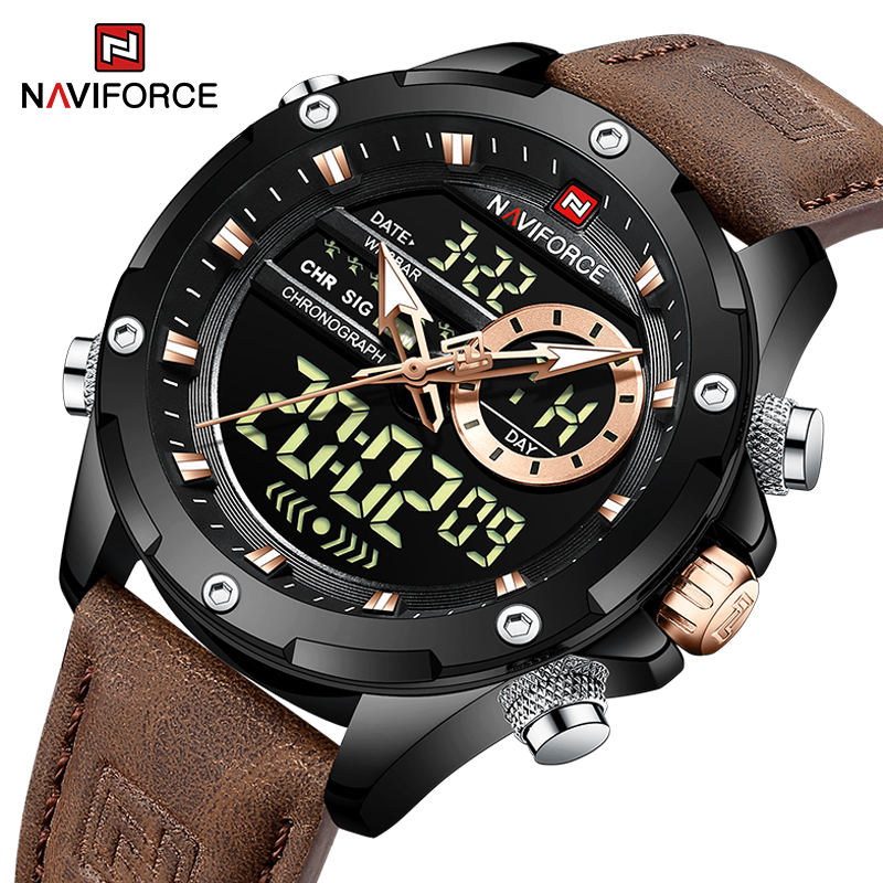 New NAVIFORCE Men Watches Quar - Luxury Watch Magazine 评论和价格