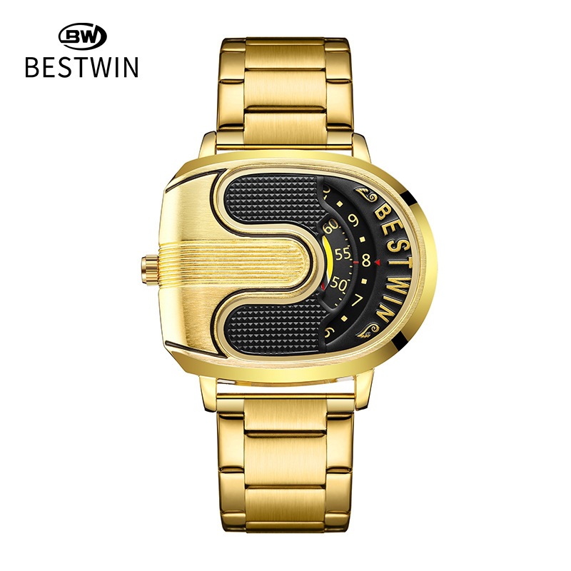 Gold top brand luxury men's qu - Luxury Watch Top 10 评论和价格